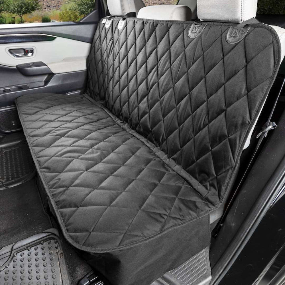 4Knines Fitted Rear Seat Cover without hammock Black