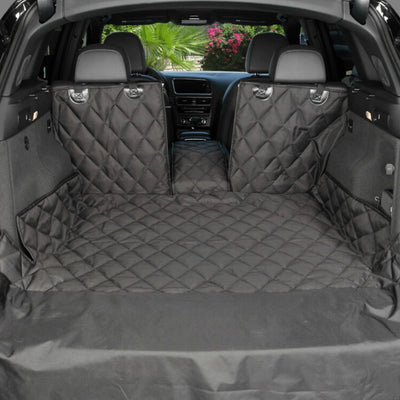 4Knines Split SUV Cargo Liner installed in a vehicle