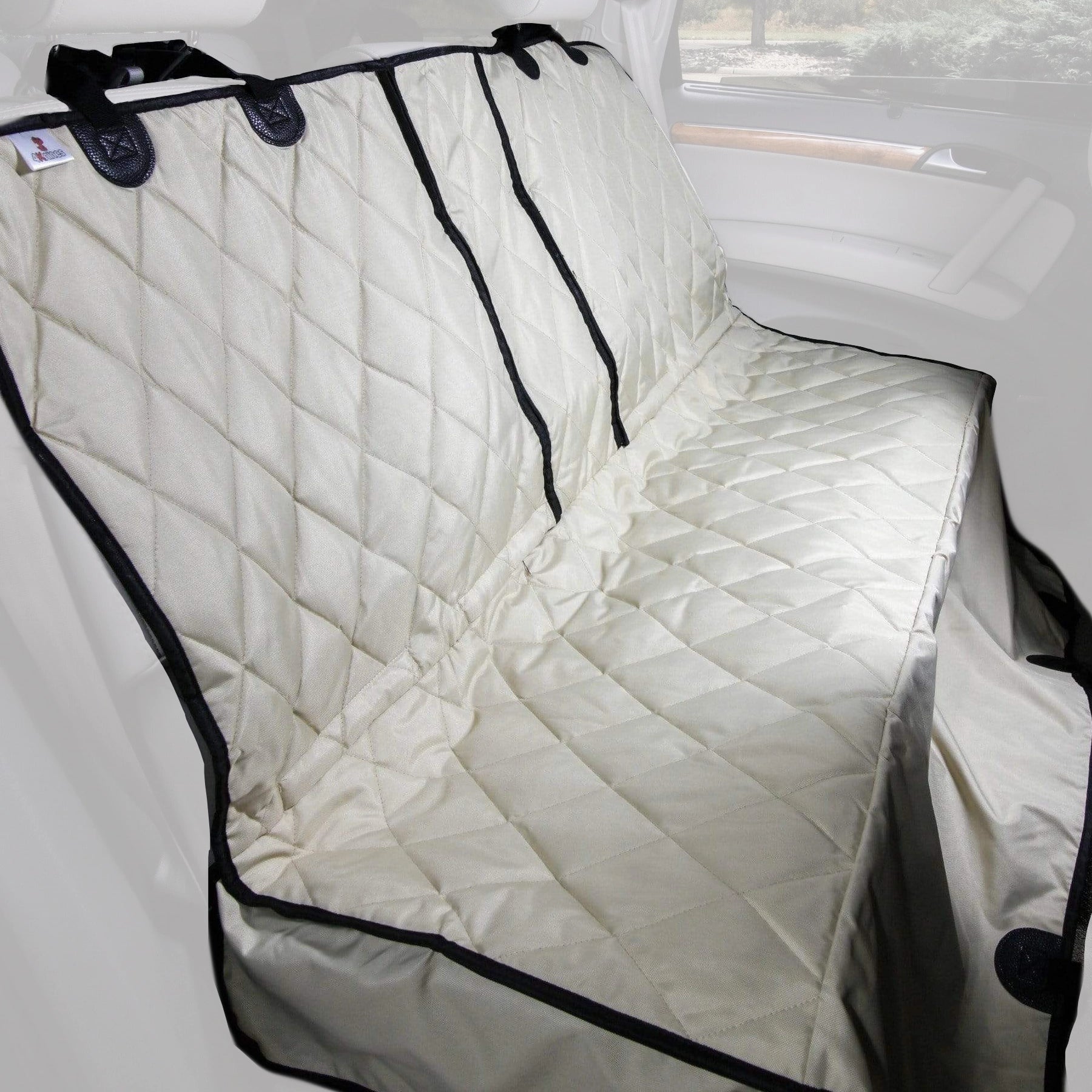 4knines split rear seat cover best sale with hammock