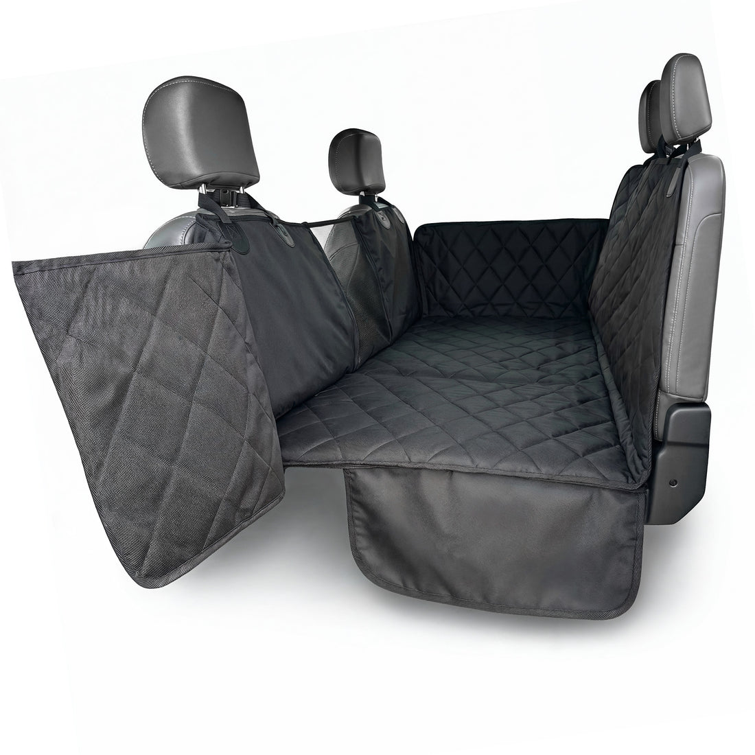 4Knines Hard Bottom Extender Car Seat Cover for Dogs - Regular