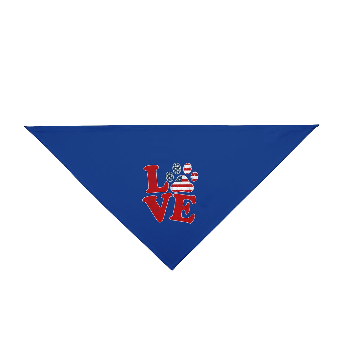 Love Paw | Dog Bandana blue