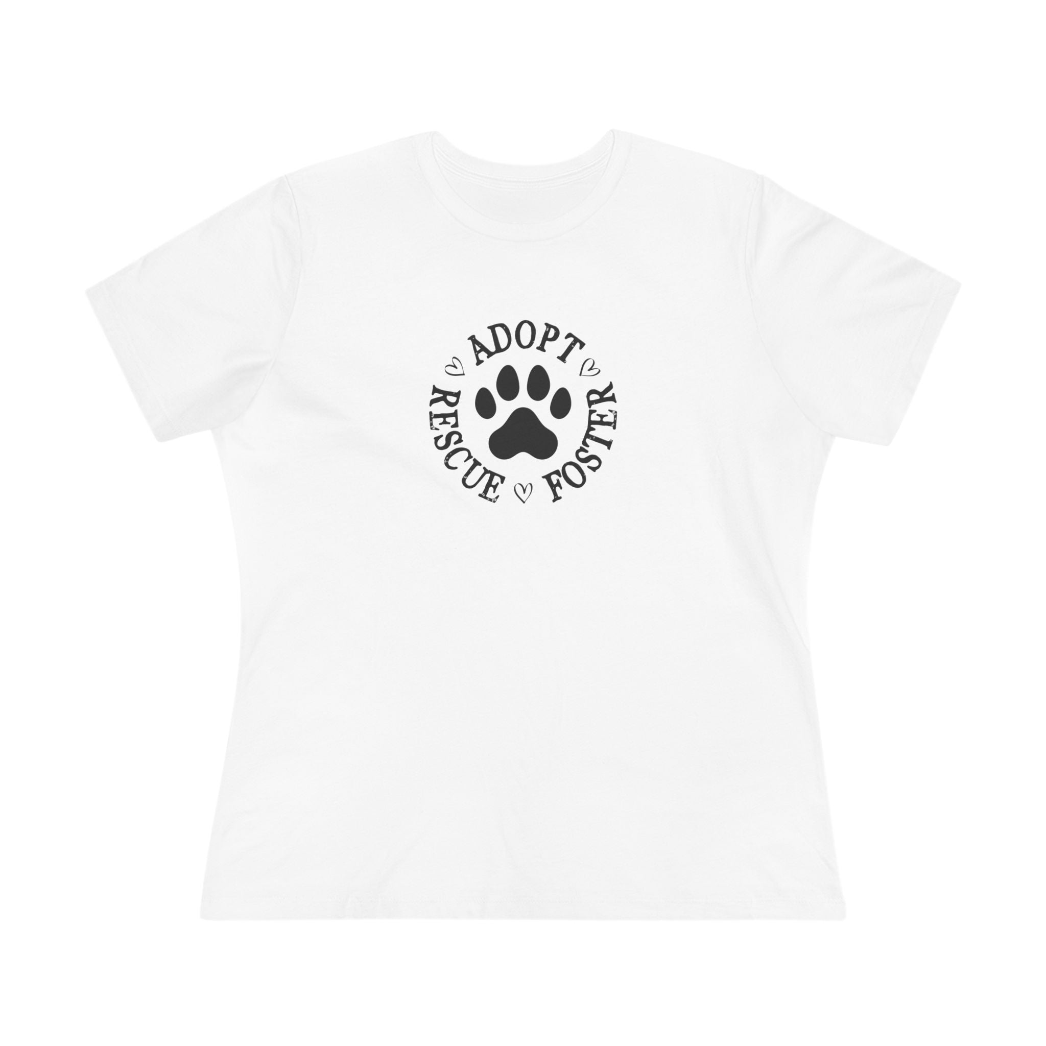 Adopt Rescue Foster | Womens Tshirt for Foster Dog Moms