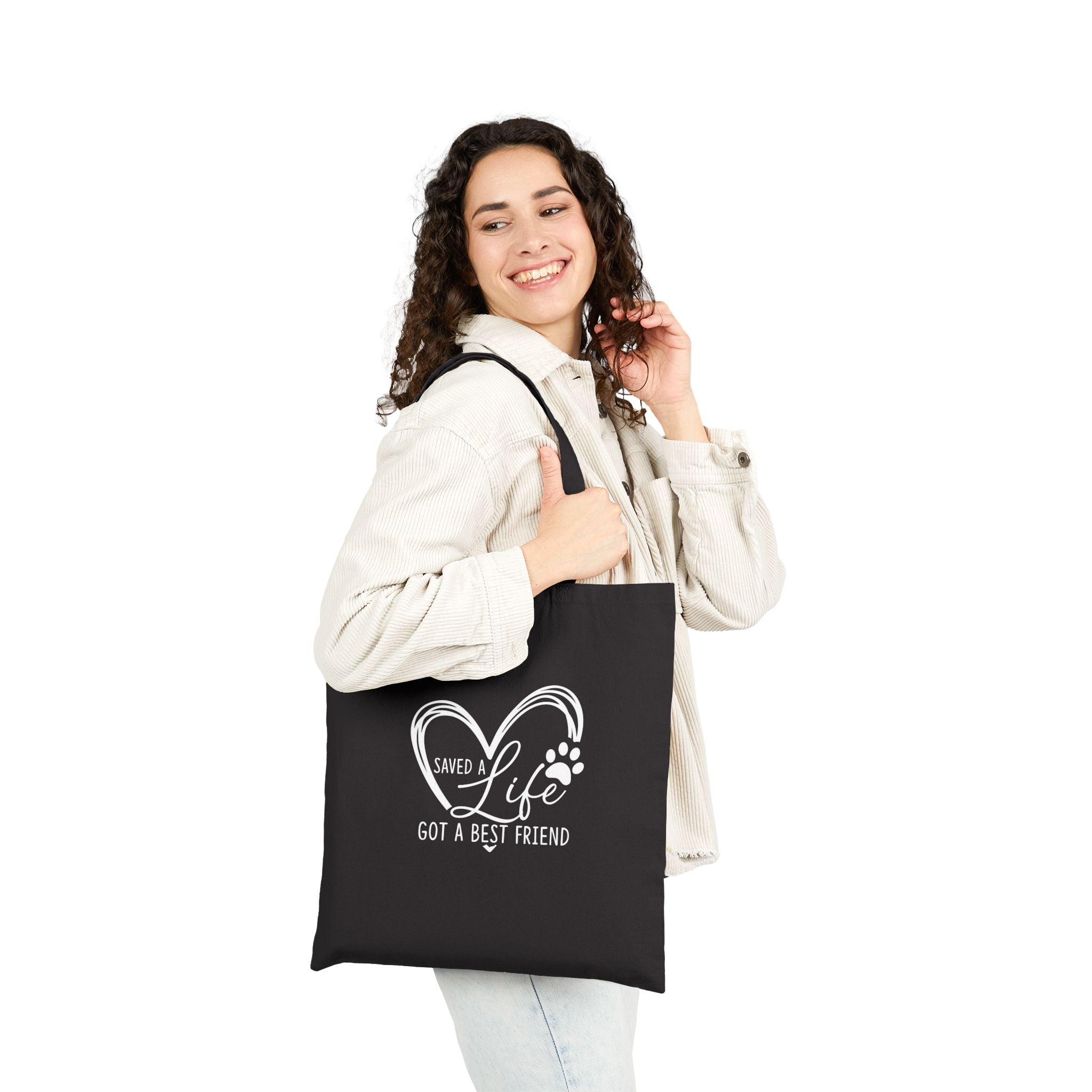Saved A Life, Got A Best Friend | Tote Bag