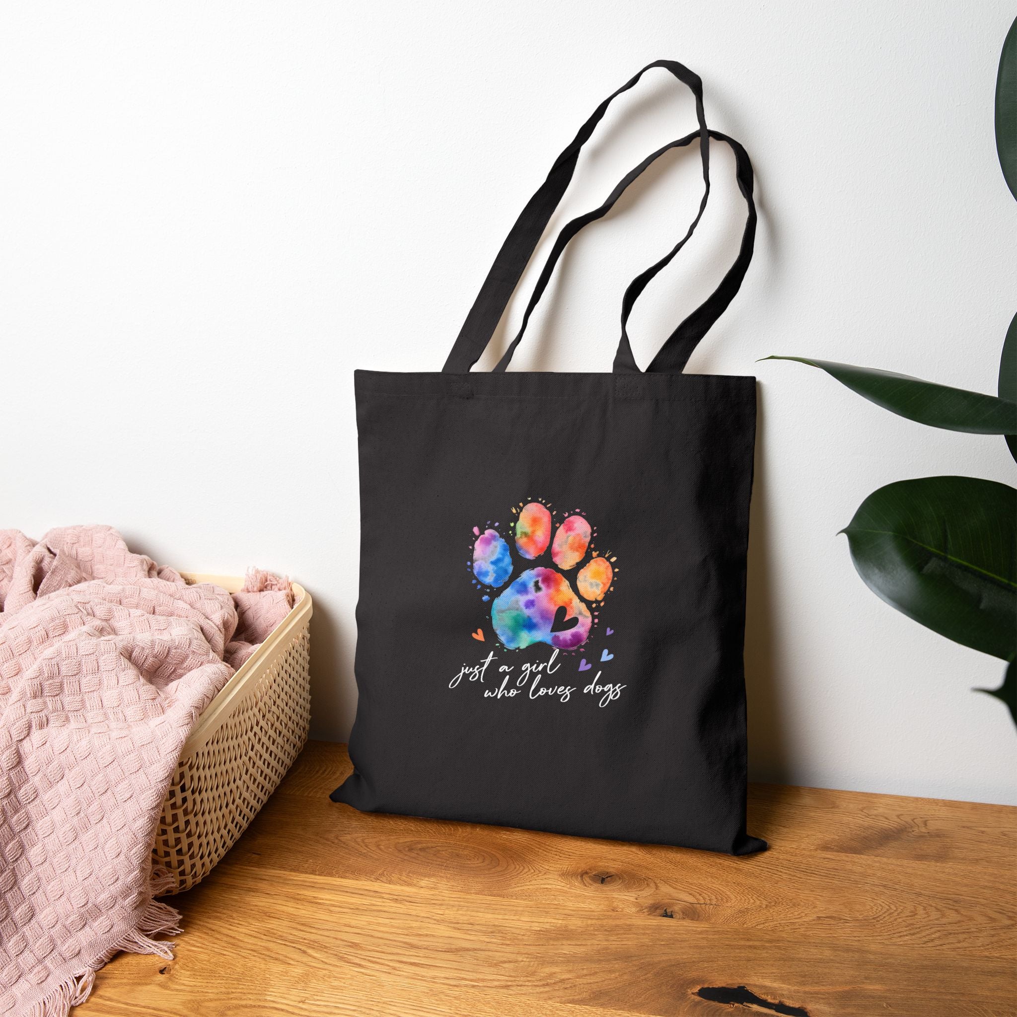 Just A Girl Who Loves Dogs | Tote Bag