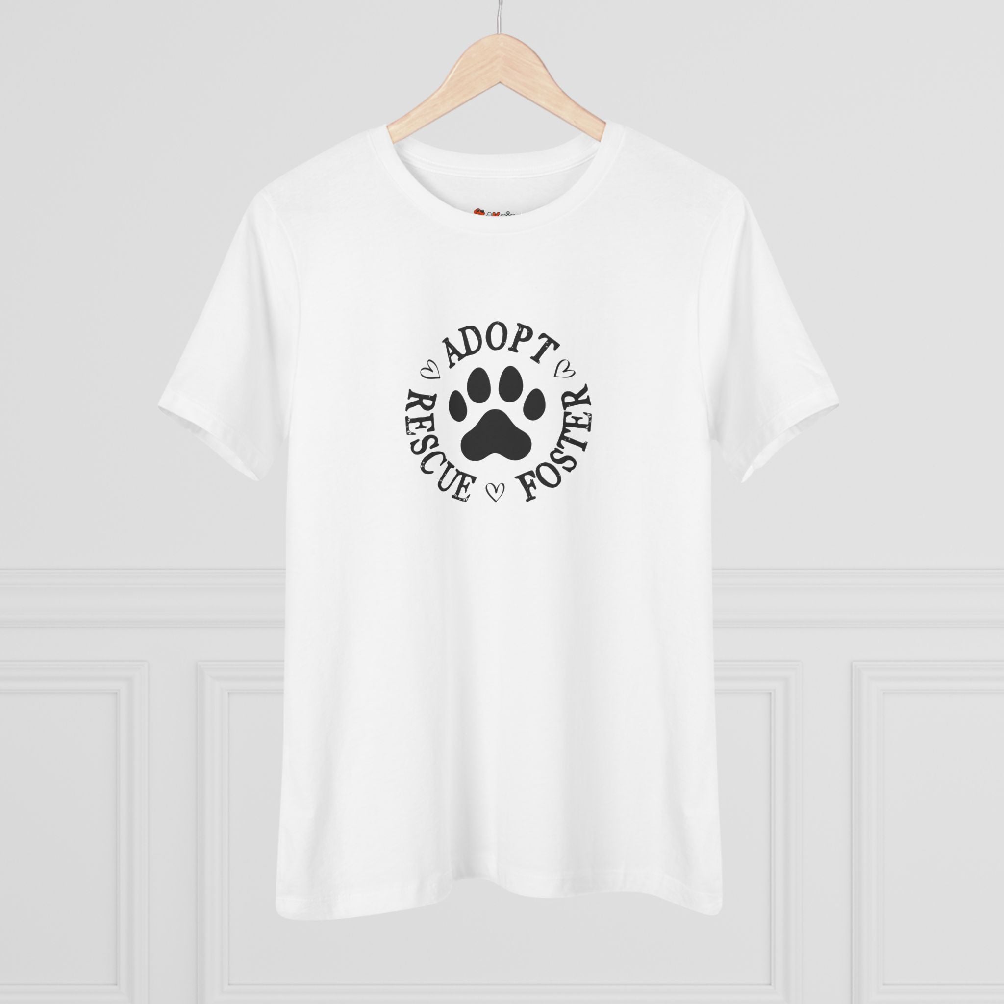 Adopt Rescue Foster | Womens Tshirt for Foster Dog Moms
