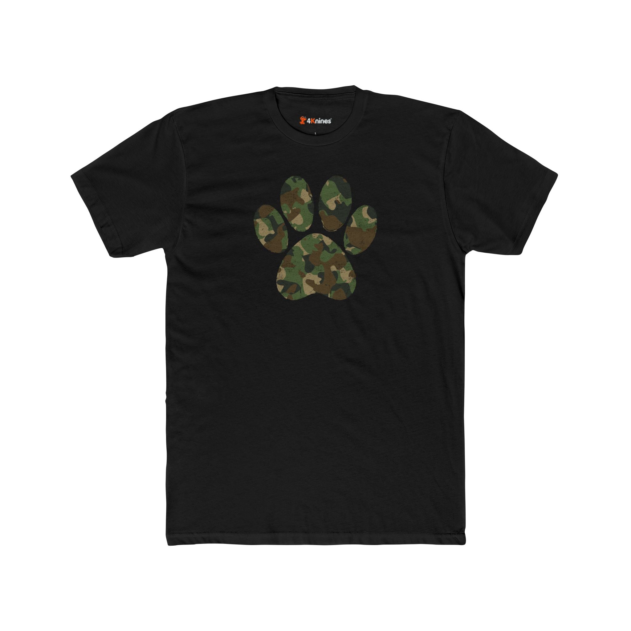 Camo Paw Green | Dog Lovers Mens Tshirt