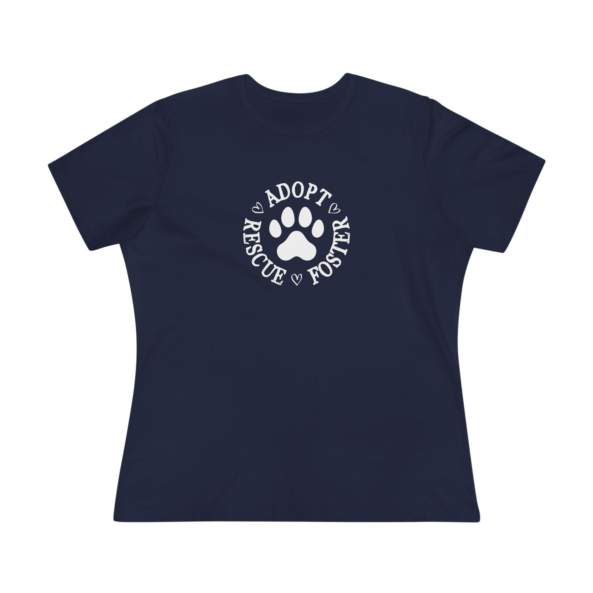 Adopt Rescue Foster | Womens Tshirt for Foster Dog Moms