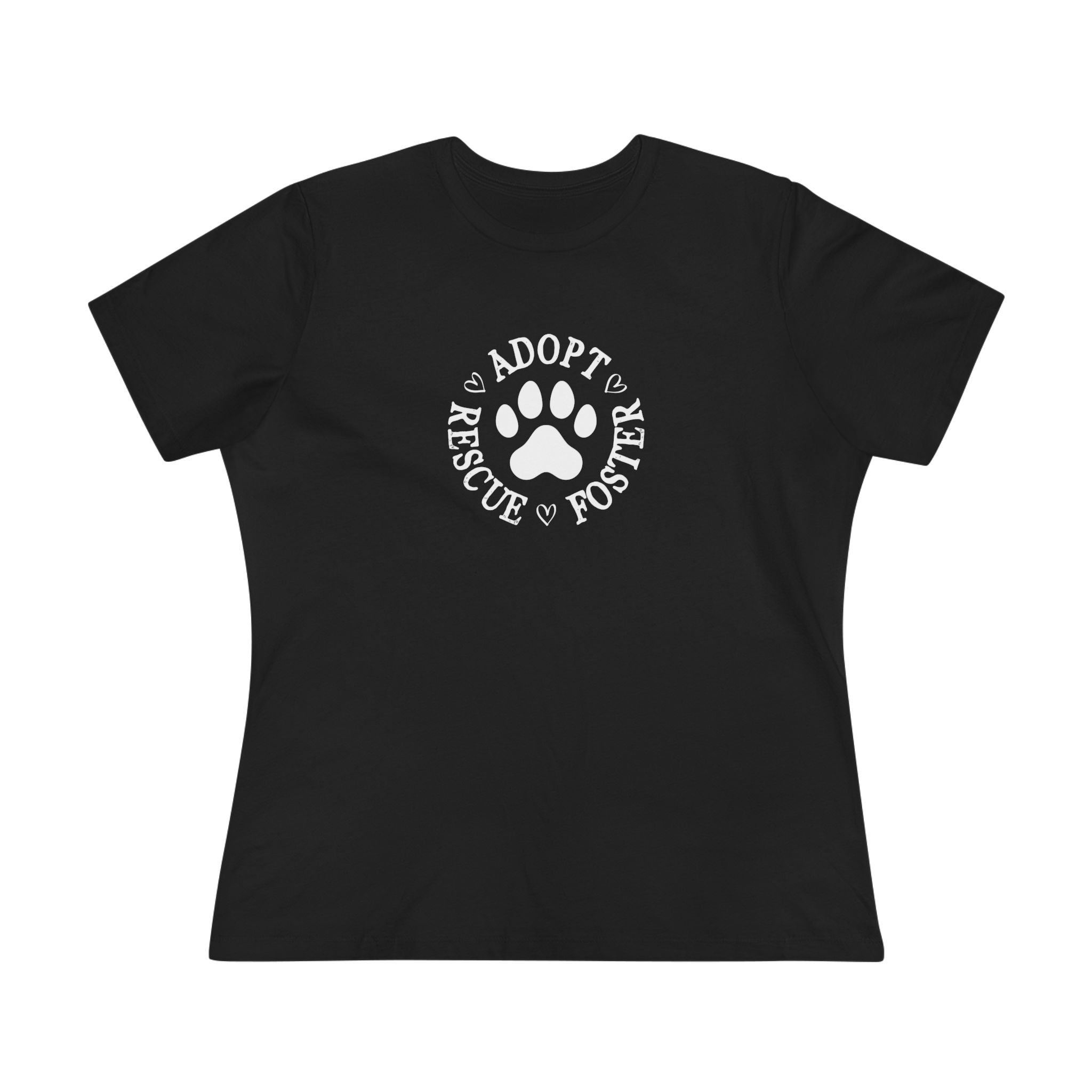 Adopt Rescue Foster | Womens Tshirt for Foster Dog Moms