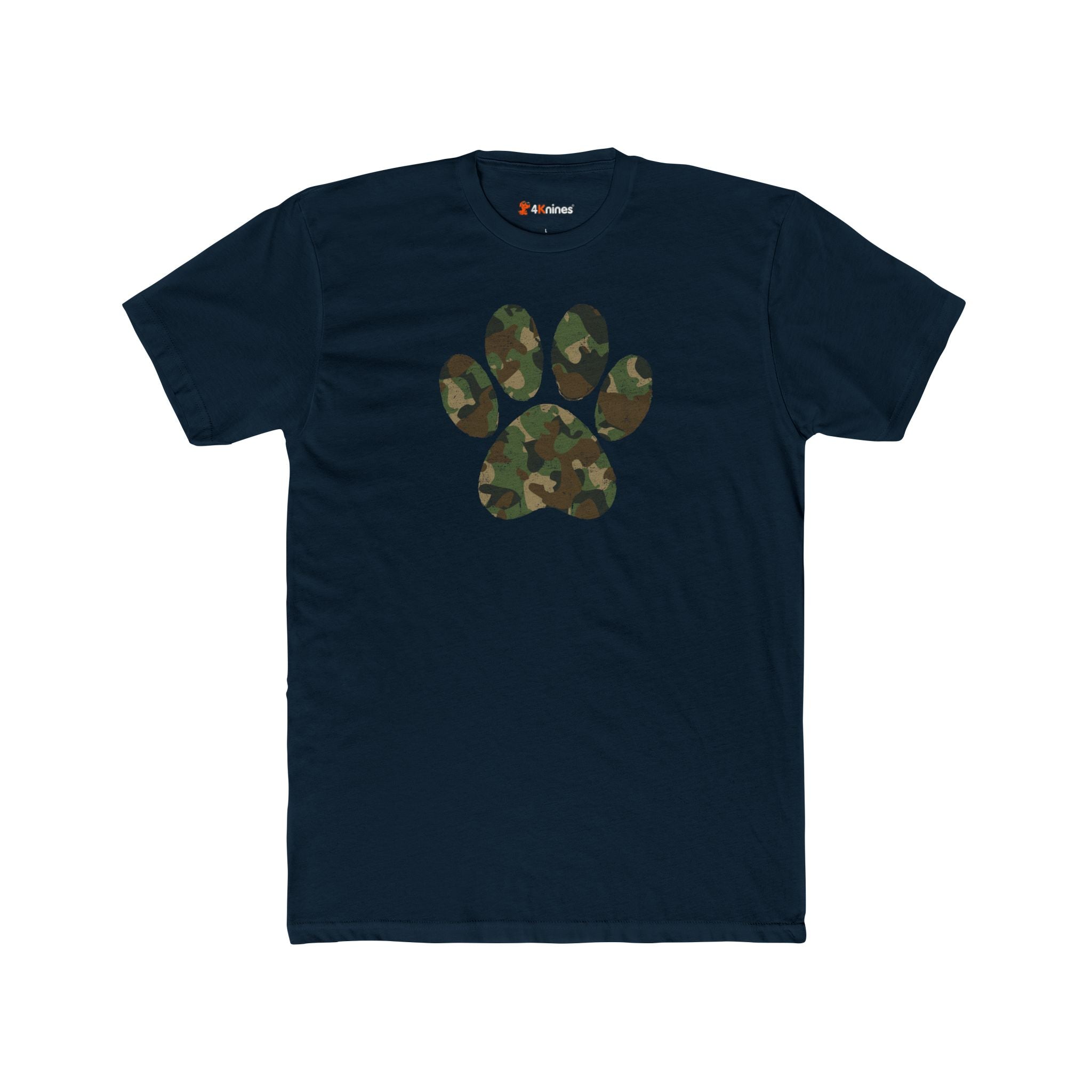 Camo Paw Green | Dog Lovers Mens Tshirt