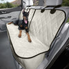 4Knines Fitted Rear Seat Cover for Fold Down Seats - No Hammock Tan