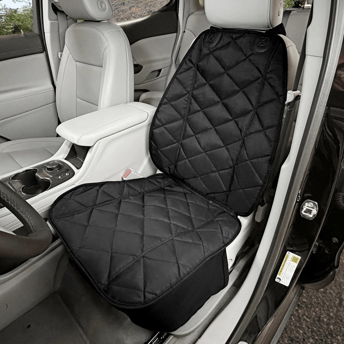 4Knines Front Seat Cover Black