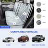 4Knines Rear Seat Cover size measurements compatible vehicles
