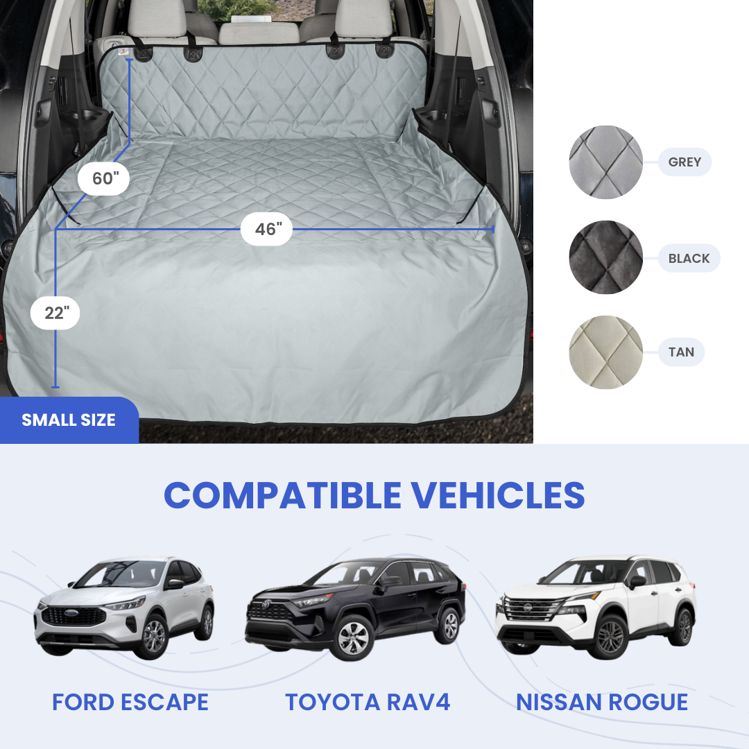 4Knines Cargo Liner for SUVs - Small size measurements vehicle compatibility