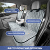 4Knines Fitted Rear Seat Cover for Fold Down Seats Features