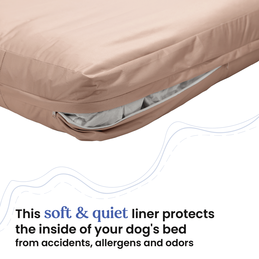 4Knines Dog Bed Liner info