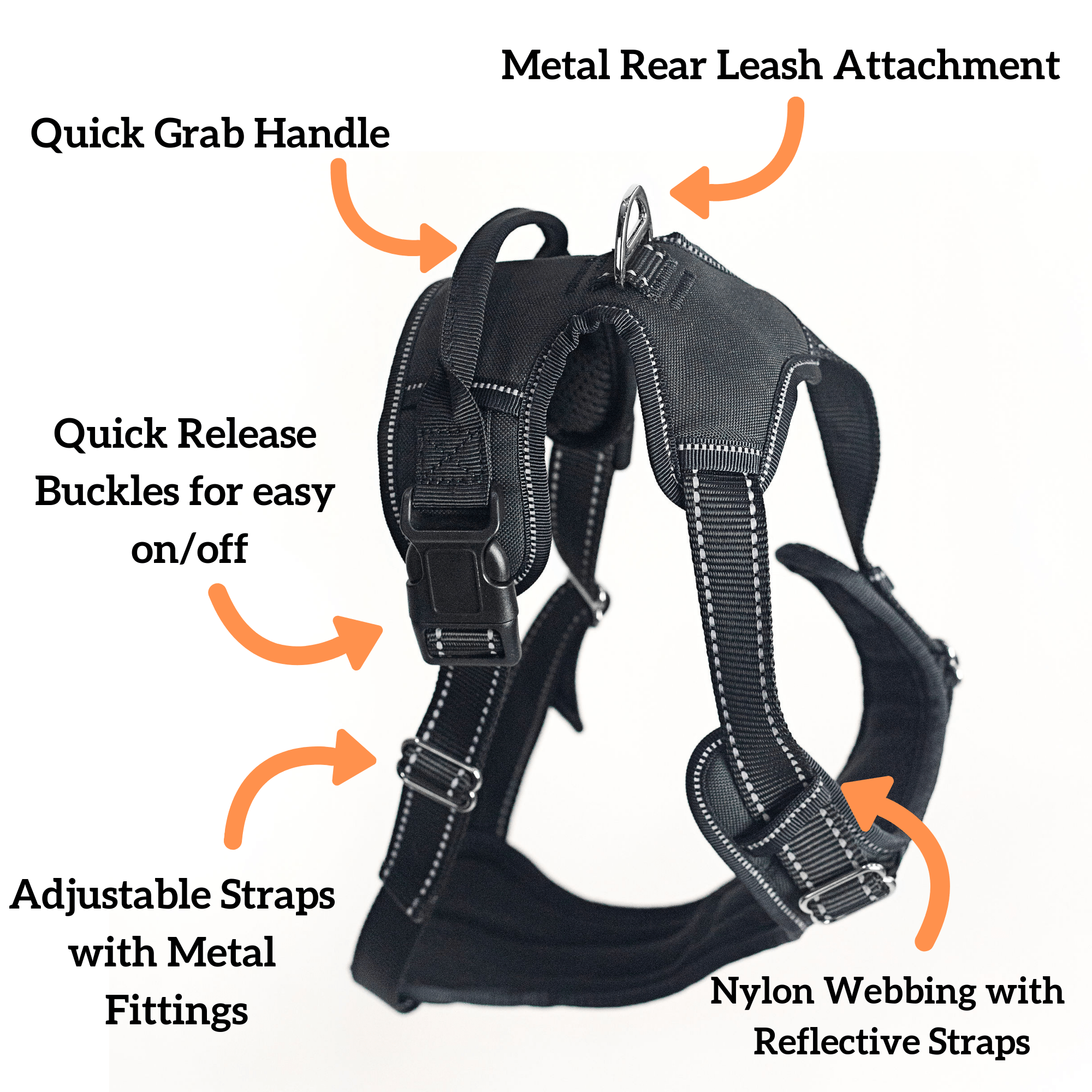 Dog Harness Features 